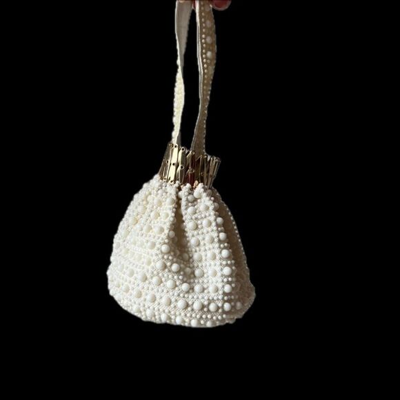 Vintage Beaded hand Potli mini handbag - Picture 1 of 11